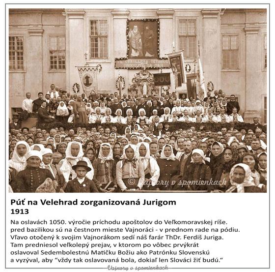 Panel výstavy: Púť na Velehrad